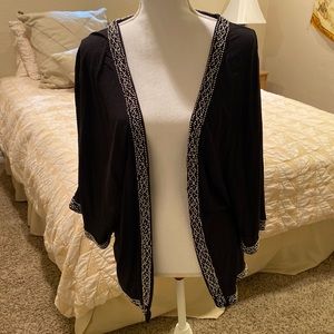 Anthropologie Beaded Cardigan
